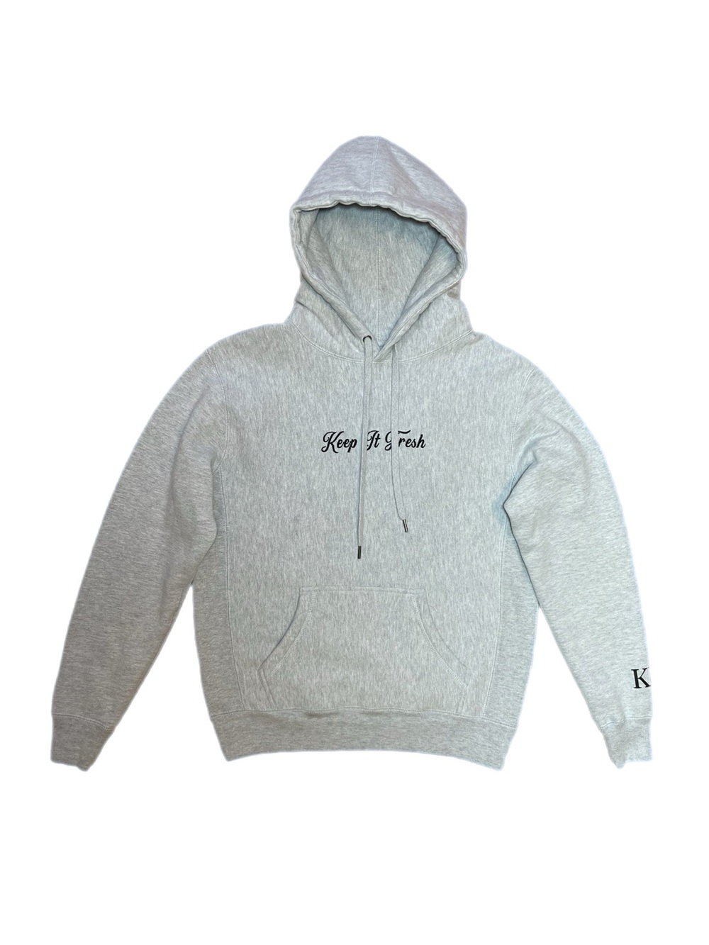 KIF Chunky Heavy Gray Hoodie